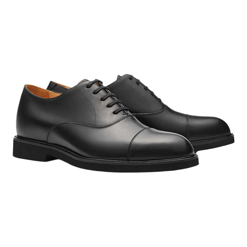 Men's height increasing oxford leather shoes chioryn