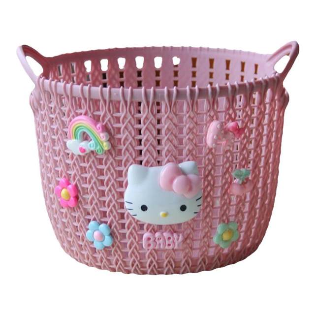 Rattan creative cartoon storage basket snack basket