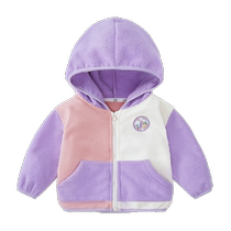 Yiqi baby baby coat autumn and winter baby plus velvet winter childrens casual thickened jacket boys clothes winter