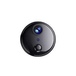 Camera Without Power Plug, for Home Use, Remote Control Via Mobile Phone, No Need for Wi-Fi, Indoor High-Definition Night Vision, Smart Wireless Monitoring at the Door