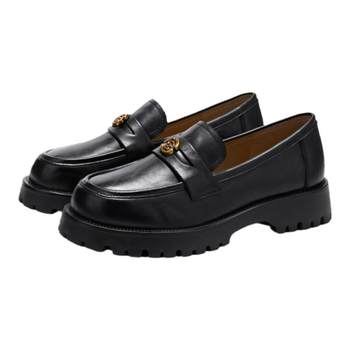 Saturday 2025 new thick-soled height-enhancing loft women's shoes