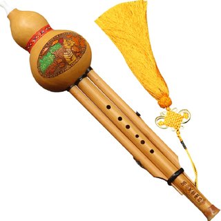 东云葫芦丝乐器紫竹金丝楠竹葫芦丝降B调/C调【入门音质】