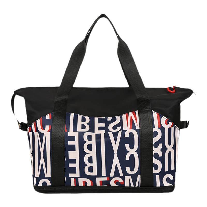 Large-capacity portable travel bag sports fitness bag storage