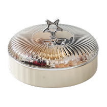 HOUYA fruit tray Home High face value light extravagant Dried Fruit box Living room Tea Table Snack Melon Seeds Nuts Divided