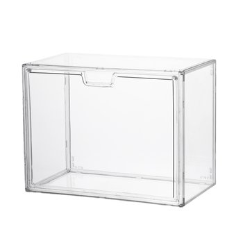 Swoosh bag storage box acrylic display box