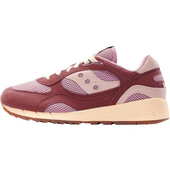 Saucony Shadow 6000 Mushroom Retro Casual Shoes ຄູ່ຜົວເມຍ Trendy ເກີບກິລາແມ່ຍິງ