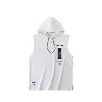 ANTA Antibacterial Hooded Sleeveless Sports Vest Mens Summer New Basketball Training Shooting Wear 152427128