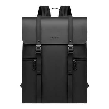 Mark huafei business men's bag fabric cowhide backpack