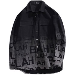 ເສື້ອຍືດຜູ້ຊາຍຂະຫນາດໃຫຍ່ແບບ denim jacket ຜູ້ຊາຍພາກຮຽນ spring loose plus fat enlarged ins trend 300 pounds work jacket