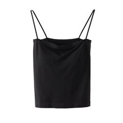 Two Slap Holiday Paper Man/Basing Camisole Women's Inner Back Bra All-in-One Summer with Breast Pad