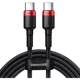 Beisi dual typec charging cable PD100W fast charging cable