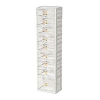 No installation shoe cabinet