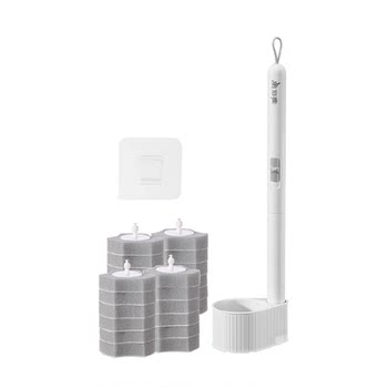 Meliya disposable toilet brush does not damage the glaze