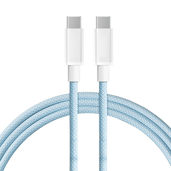 Double Typec data cable PD60W charging treasure short -term applicable Apple iPhone15promax charging cable 30W fast charging USBC mobile phone CTOC interface 25cm portable iPad charger cable