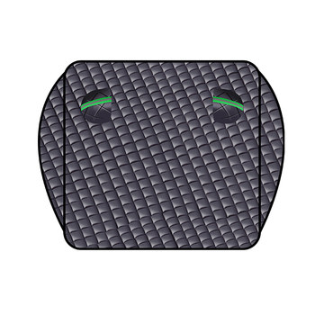 Car sunshade front windshield snow cover