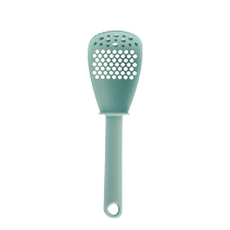 Rice spoon cooking spoon filter colander baby food supplement potato masher grinder grinding spoon small fishing spoon 2018