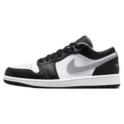 Air Jordan 1 AJ1 low shadow shadow black and white grey retro basketball shoes 553558-040