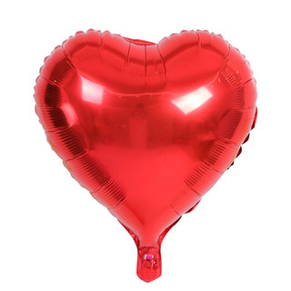 18寸心形铝膜气球情人节告白气球婚庆结婚婚房布置生日装饰用品