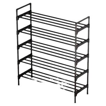 Simple shoe cabinet assembly convenient shoe rack