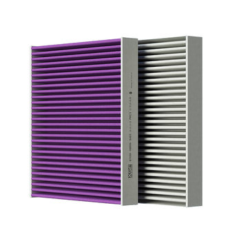 Car air conditioning filter element filters pm2.5 and removes odor