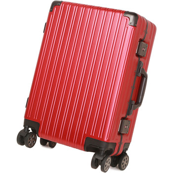 POLO Paul Trolley Case ກອບອາລູມິນຽມແຄບ Case Light ແລະນັກສຶກສາວິທະຍາໄລລາຄາຖືກສາມາດເອົາກະເປົາເດີນທາງ Matte boarding Case ສີແດງ