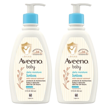 (Self-operated) Aveeno Aveeno Natural Oatmeal Baby Moisturizing Lotion 354ml*2