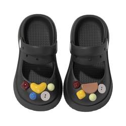 Maryzhen Cave shoes Children's slippers Girls Summer 2023 new girl sandals wearing non -slip thick beach shoes outside