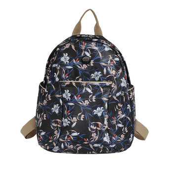 Female casual backpack women's wash cloth bag