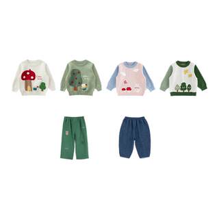 幼歌婴幼儿树林系列毛衣裤子牛仔裤