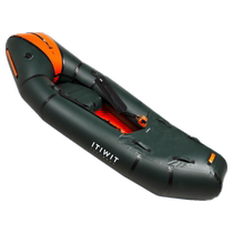 Decathlon ITIWIT packraft kayak PR500 bateau gonflable sur gazon 3 8kg radeau dérivant OVKK