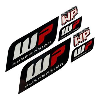 Suitable for ktmwp shock absorber waterproof reflective stickers