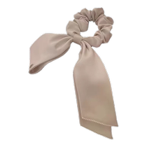 High-end temperament bow ribbon silk scarf headband large intestine hair tie women summer 2023 new style hair tie headband