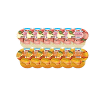 Korean direct mail Dole Dole Citrus White Peach Jelly 200g*24 cups 0 fat fruit juice canned