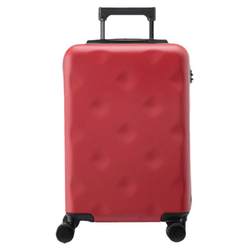 Bulaimei wedding red suitcase female bride dowry box 20-inch universal wheel leather box suitcase trolley box