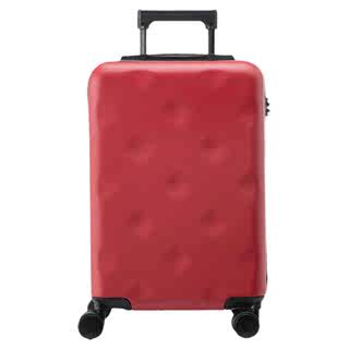 Bremel wedding red suitcase female bride dowry box 20 inch universal wheel leather suitcase suitcase trolley case