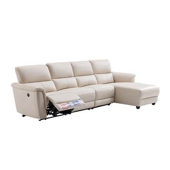 Zhihuashi zero's modern and simple large apartment sofa against the wall