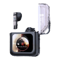 Bluetooth headset 2024 new color screen digital display true wireless high quality semi-in-ear sports noise reduction ultra-long battery life