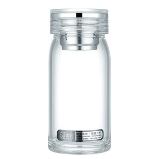 诺岩大肚玻璃杯2025新款男女泡茶水杯茶水分离大容量车载夏季茶杯