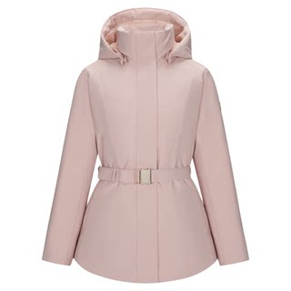 KSWISS盖世威鹅绒羽绒服女 25冬季新款保暖百搭连帽外套1912153