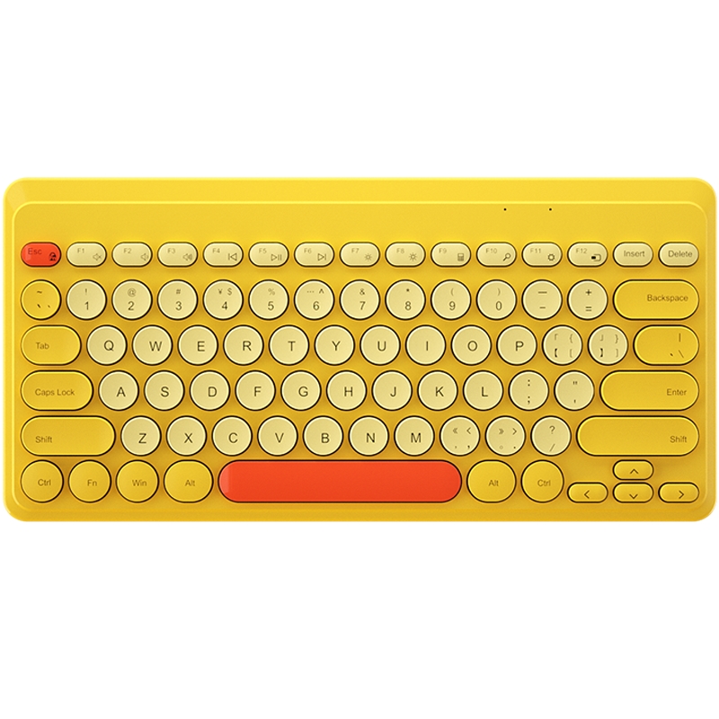 Wireless keyboard silent mute