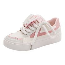 Pull back womens shoes canvas shoes womens 2024 new summer breathable thick sole shoes womens light and versatile white shoes