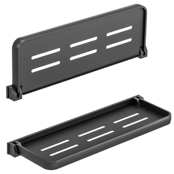 Nordic style space aluminum without punching folding rack