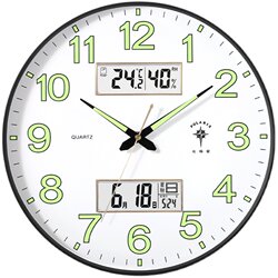 Polaris Wifi Network Wall Clock Automatic Time Synchronization Radio-Controlled Clock Luminous Quartz Clock Living Room Home Use Stylish Silent