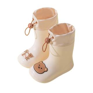 Children's baby anti-slip women's cute rain boots