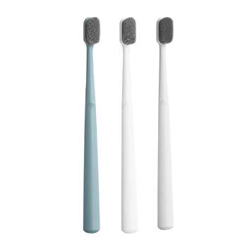 Toothbrush for adults with ultra-soft and fine subsistence for pregnant women