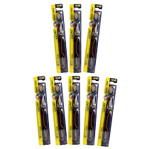 (Self-operated) Madian Korean double-effect care and oral stain removal soft-bristle mens special 8-piece toothbrush