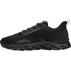 ANTA Men's Shoes Running Shoes Autumn New Black Shoes Casual Shock Absorbing Wear-Resistant Running Shoes Light Leather Sports Shoes