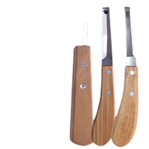 Imported veterinary hoof trimming knife for cattle left and right hand for livestock breeding pig and horse use sheep hoof trimming blade cattle hoof trimming tool