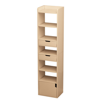Yutan bookshelf floor-standing small apartment living room display cabinet