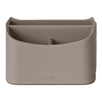 Namo modern light luxury leather partition storage box desktop
